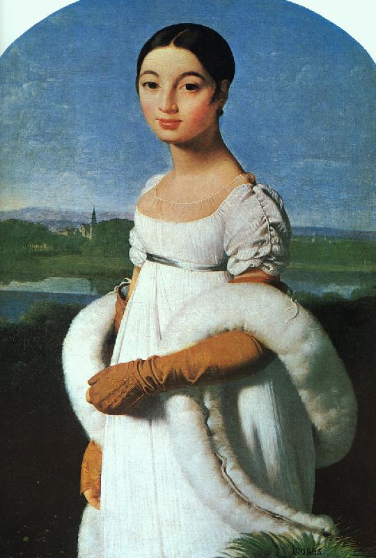 Jean-Auguste Dominique Ingres Portrait of Mlle.Riviere